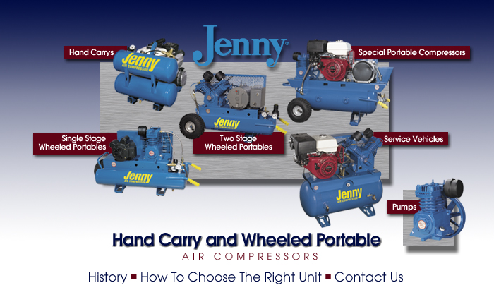 Jenny Portable Air Compressors